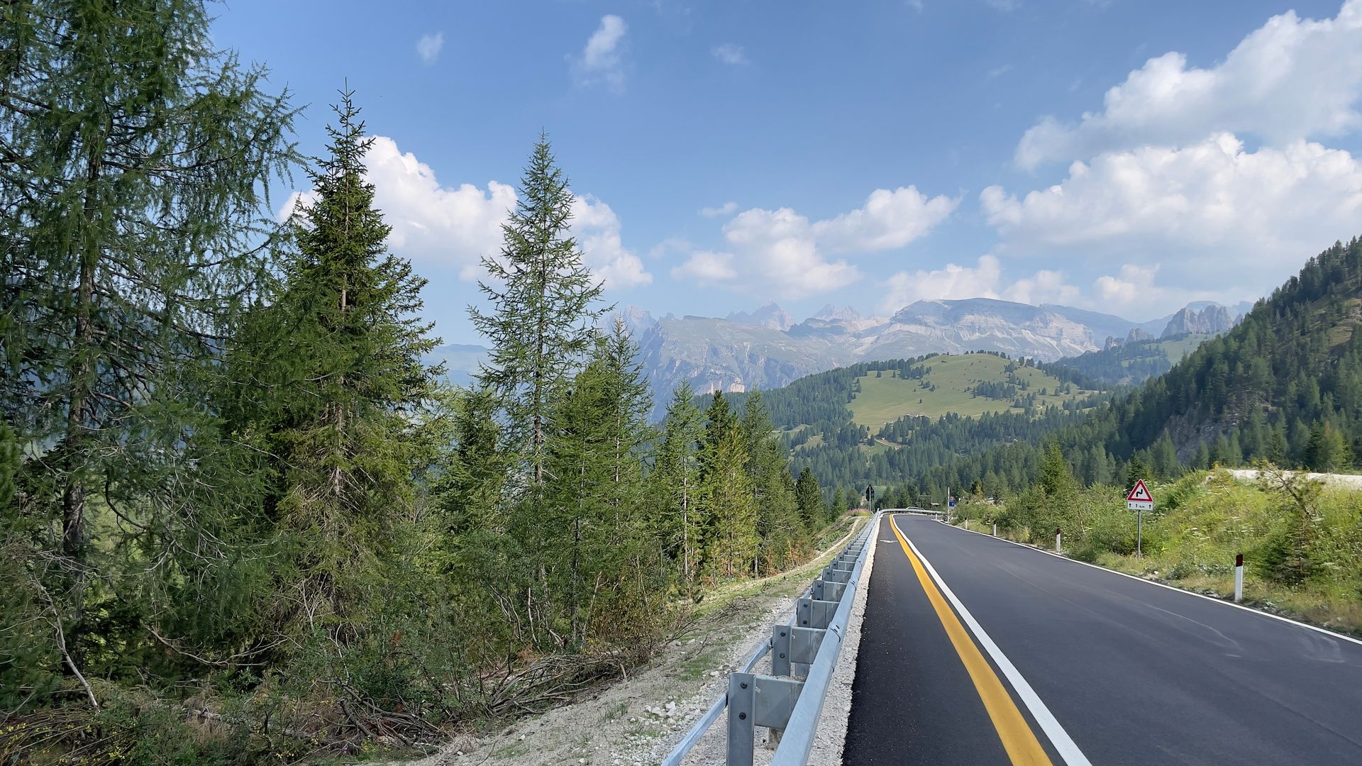 End of the pass